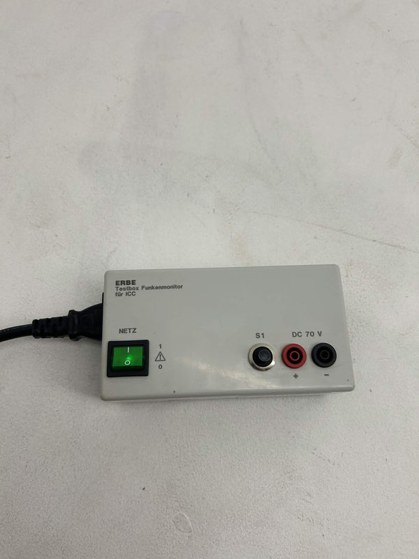 ERBE Testbox Funkenmonitor für ICC (Spark Monitor Test Box) Type 20100-019