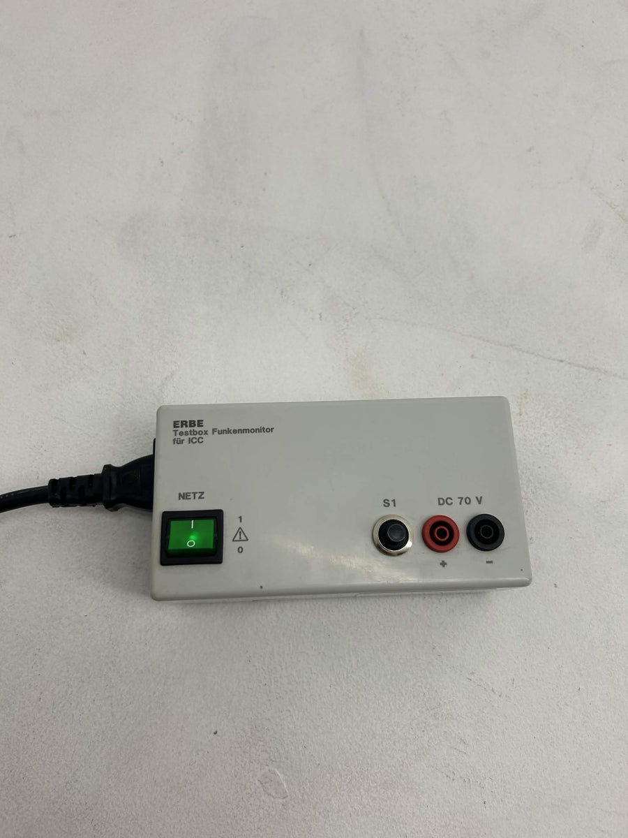 ERBE Testbox Funkenmonitor für ICC (Spark Monitor Test Box) Type 20100-019