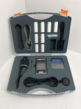 CareFusion MicroLoop Spirometer with Turbine Transducer, Docking Cradle and Carry Case – Powers On