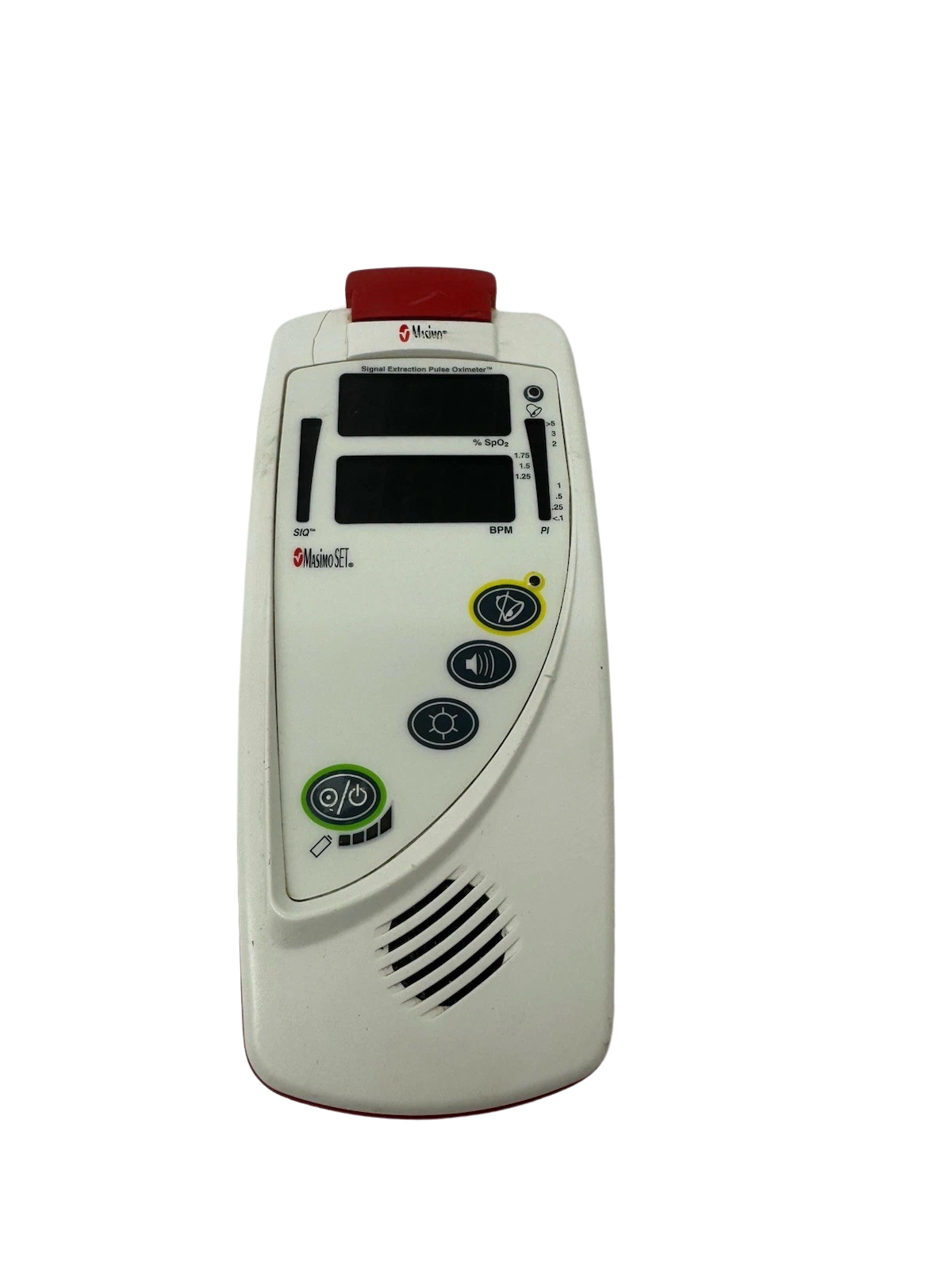 Masimo Rad-5v Handheld Pulse Oximeter with LNC-1 SpO₂ Cable – Used