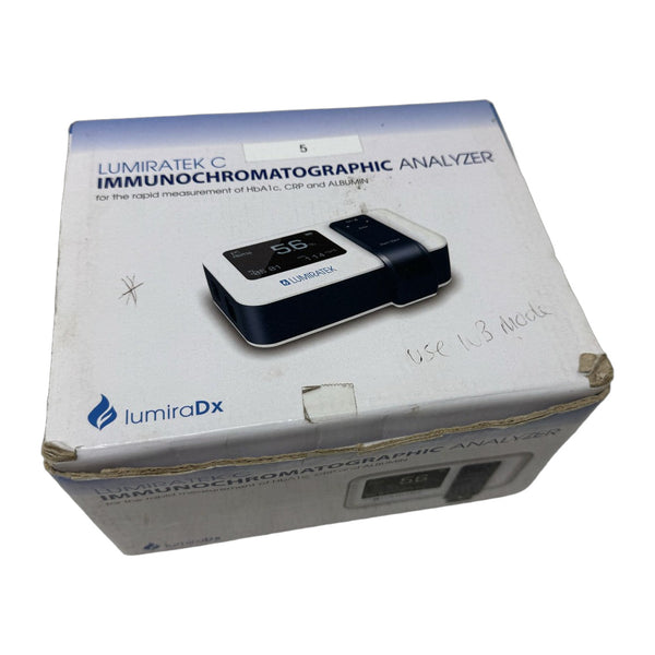 LumiraDx Lumiratek C Immunochromatographic Analyzer for HbA1c, CRP & Albumin