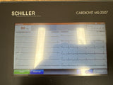 Schiller Cardiovit MS-2007 ECG Machine with Leads & Power Supply – Tested
