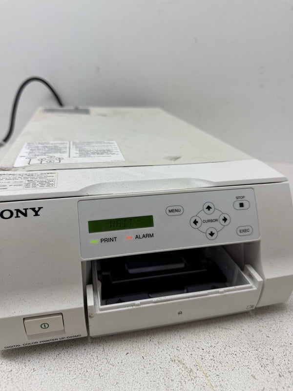 Sony UP-D25MD Medical Digital Colour Printer – For Parts, Displays Set Paper