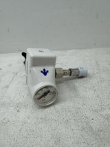 Therapy Equipment Oxygen Regulator with Contents Gauge