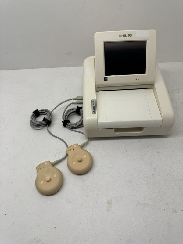 Philips Avalon FM30 Fetal TOCO + US Ultrasound Transducer Set