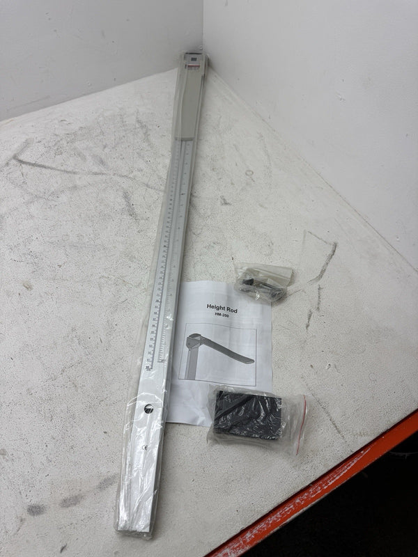 Height Rod HM-200 Stadiometer Attachment with Hardware and Manual – Opened, Never Used