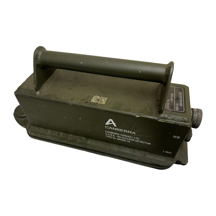Saint-Gobain Bicron NaI(Tl) Radiation Detector 25x25mm with LND 7165 and Philips ZP1324 GM Tubes – New