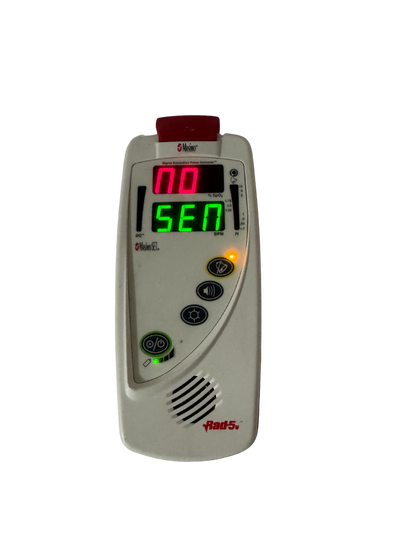 Masimo Oximeter Screen Close-Up