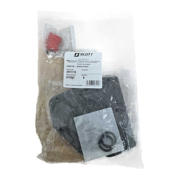 Scott Safety Duraflow Service Pack – Airflow Tube, Filter Gaskets and Back Panel – New