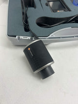 CareFusion MicroLoop Spirometer with Turbine Transducer, Docking Cradle and Carry Case – Powers On