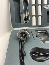CareFusion MicroLoop Spirometer with Turbine Transducer, Docking Cradle and Carry Case – Powers On