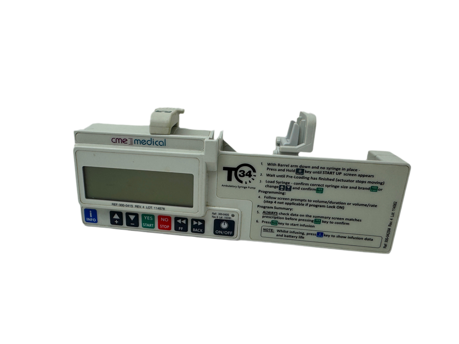 CME McKinley T34 Syringe Pump Driver Rev 4