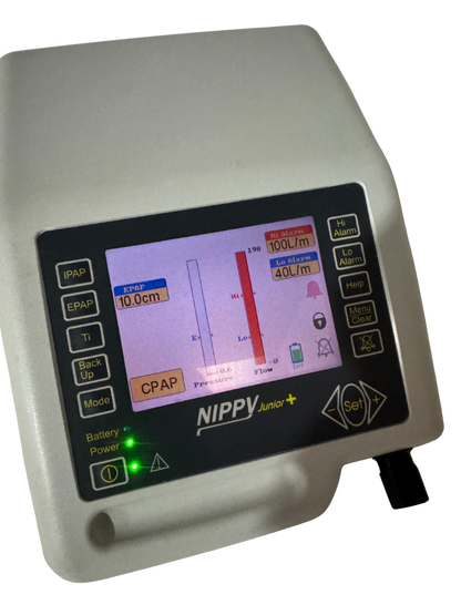 nippy Non-Invasive Pediatric Ventilator – Panel Display