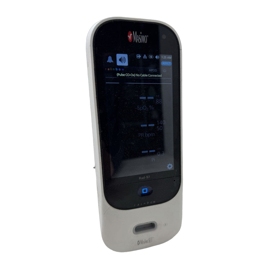 Masimo Rad-97 Rainbow SET Pulse CO-Oximeter (Unit Only, No SpO2 Sensor)