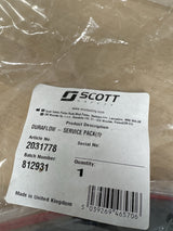Scott Safety Duraflow Service Pack – Airflow Tube, Filter Gaskets and Back Panel – New
