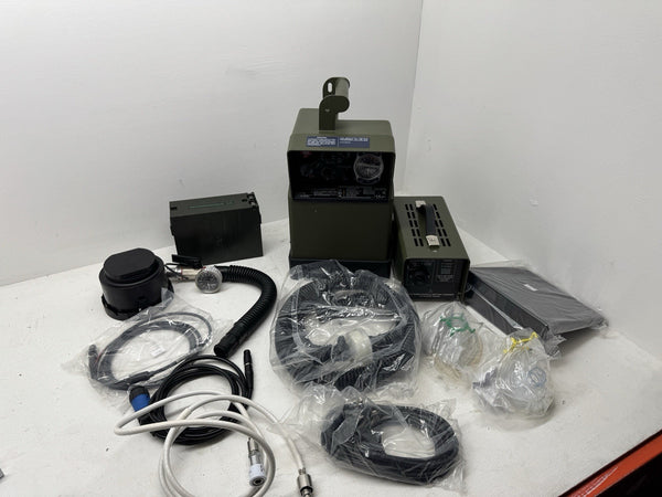 Smiths Medical Pneupac compPAC 200 Portable Ventilator with PS12 Charger & Battery