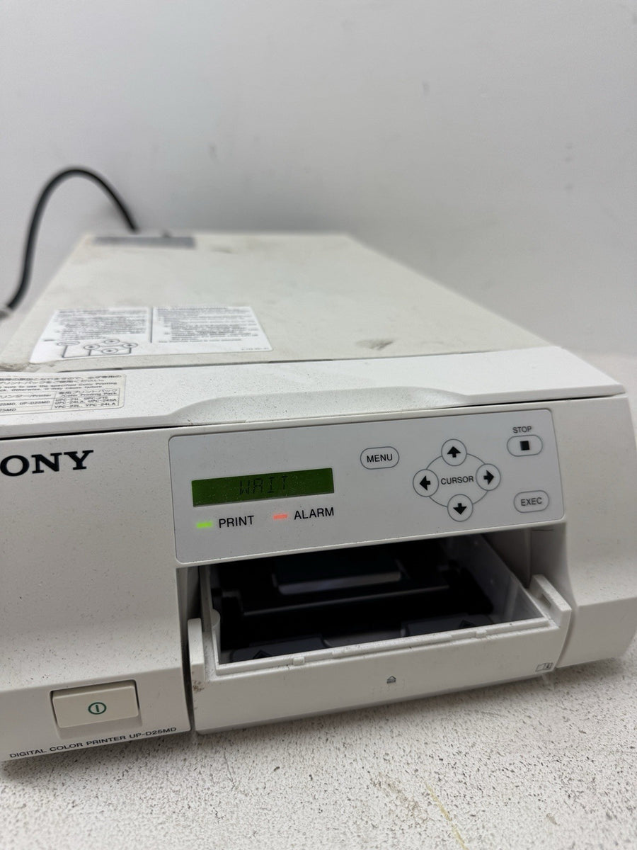 Sony UP-D25MD Medical Digital Colour Printer – For Parts, Displays Set Paper