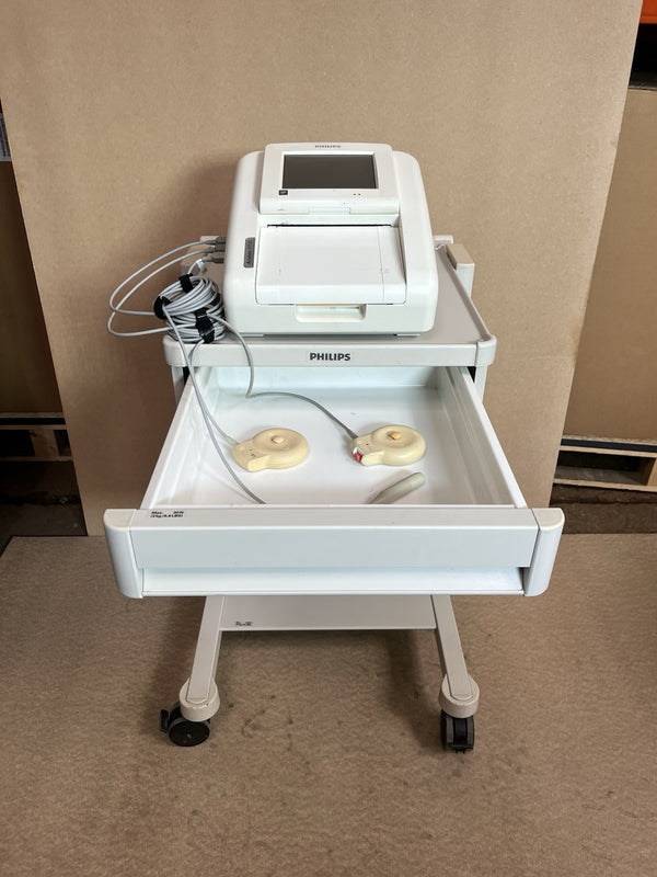 Philips Avalon FM30 US Transducer with TOCO MP Event Marker and Stand