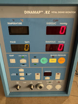 GE Dinamap XL Vital Signs Monitor with Hoses (BP, Temperature, Pulse)
