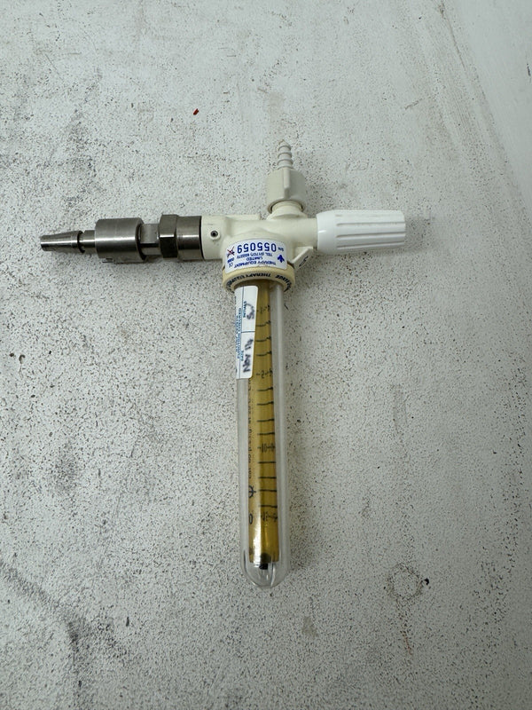 Therapy Equipment O2 Flow Meter Regulator Gauge (Unit 3)
