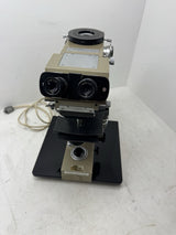 Vickers Photoplan Microscope with Objectives and Power Unit – Parts/Repair - photo 2